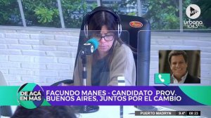 Facundo Manes, candidato a dip. nac. por PBA: "No sería tan elogioso con Larreta" | #DeAcáEnMás