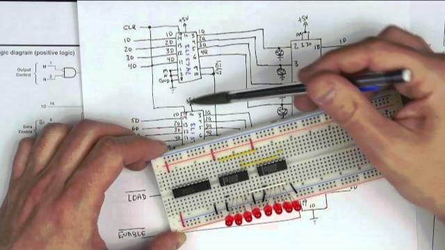 Building an 8-bit register - 8-bit register - Part 4 смотреть онлайн