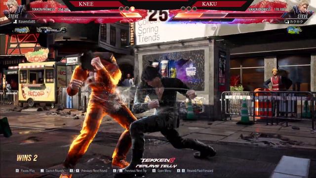Tekken 8 ▰ KNEE (Steve Fox) Vs KAKU (Steve Fox) ▰ Ranked Matches смотреть онлайн