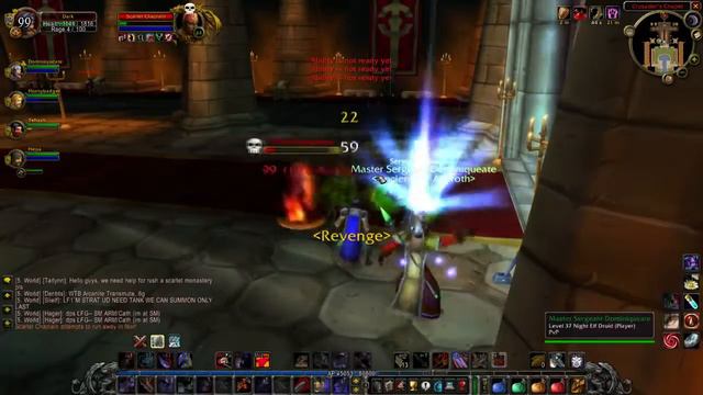 VANILLA WOW Dungeons: Scarlet Monastery Cathedral (Tank) смотреть онлайн