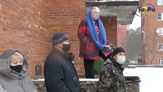Глава Сосновоборского городского округа встретился с жителями дома № 15 по пр. Героев