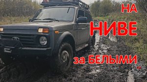 Короткометражка "На НИВЕ За Белыми". На Русской Машине По Русской Дороге 28 Колеса Легенда Едет НОРМ