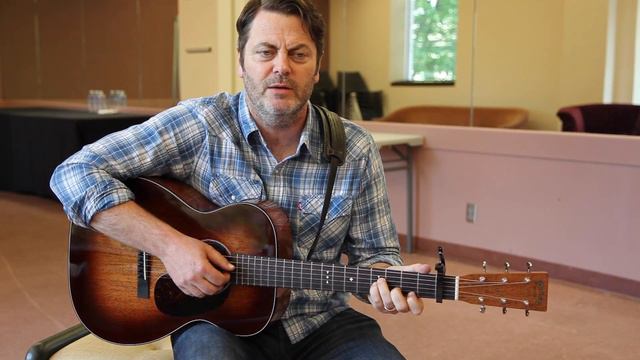 Nick Offerman plays The Rainbow Song for MyMusicRx смотреть онлайн