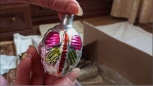 Елочные игрушки СССР. Распаковка посылки. 2.