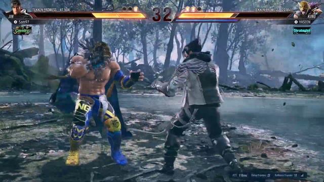 Tekken 8 Rank Fight King Vs Jin смотреть онлайн
