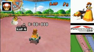 Mario Kart DS Time Trial: retro Baby Park (0'45"341)