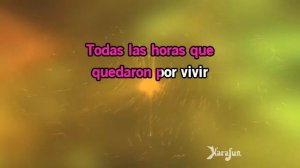 Karaoke Porque te vas - Arielle Dombasle *
