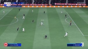 FIFA 22 23 EEP MOD NEW KIT CARRIERA JUVENTUS UCL DEUTSCHE BANK PARK VS E  FRANKFURT