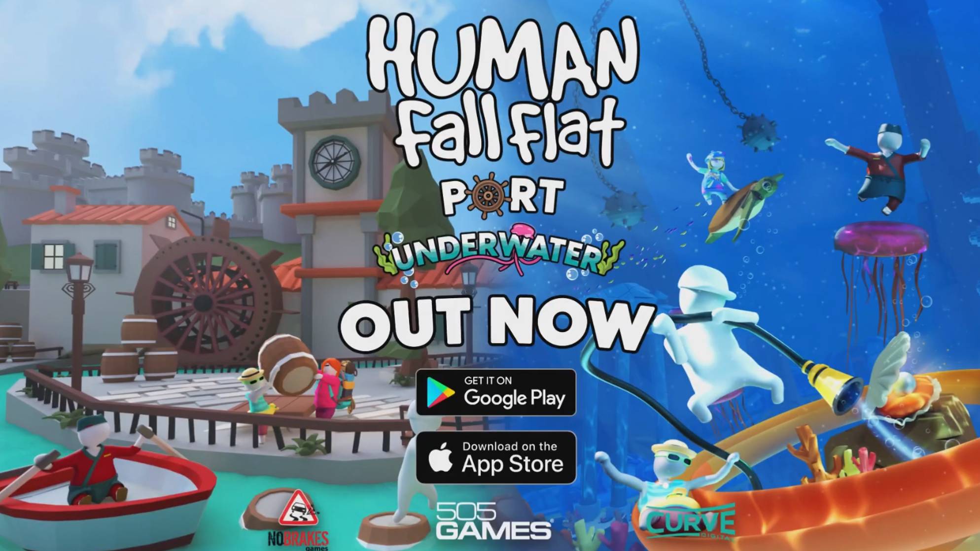 Human Fall Flat Геймплей 2024