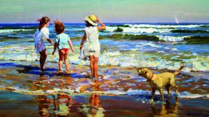 Солнечный импрессионизм художника Юрия Кротова