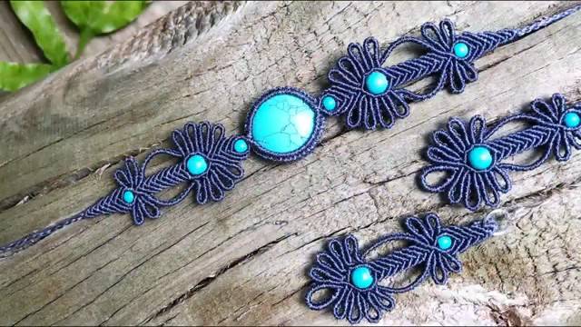 Macrame by Afeng： 2021-09｜Macrame Tutorial｜Macrame Bracelet｜Macrame Earrings｜Flower Dream｜