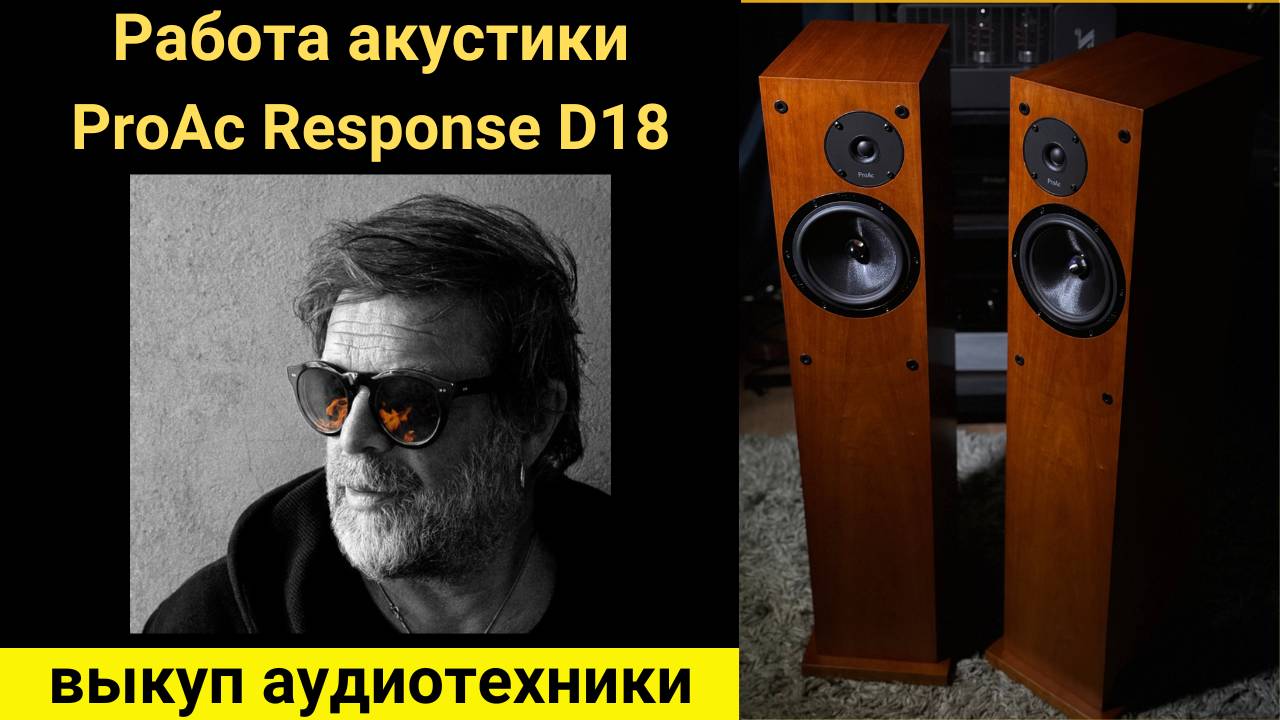 Выкуп hi- fi аудиотехники проверка звучания акустики ProAc Response D18 Музыка Время N Б.Г.