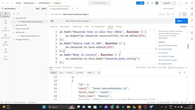 Postman Tutorials - Automate API Testing In Postman