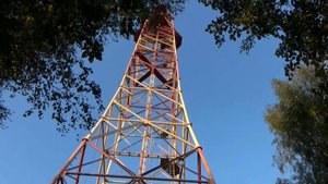 Радиовышка около города Вязники. Съемка 2018 года