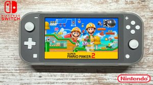 Super Mario Maker 2 Nintendo Switch Lite Gameplay (2)