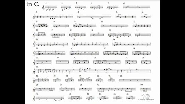 Terry Riley's "In C" -- 05/14/2017 смотреть онлайн