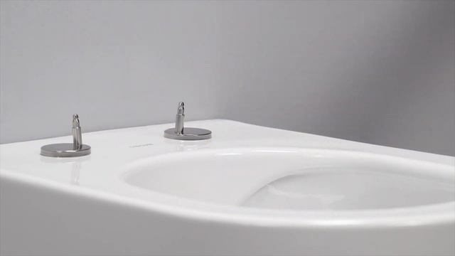 Безободковый унитаз Creavit со встроенным смесителем и биде FE322-34CB00E смотреть онлайн