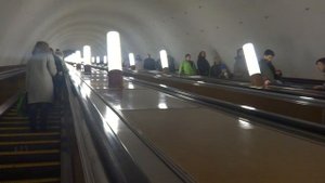 Станция Смоленская Арбатско-Покровской линии до закрытия на реконструкцию