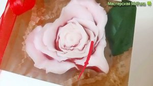 мыло "розовое сердце"