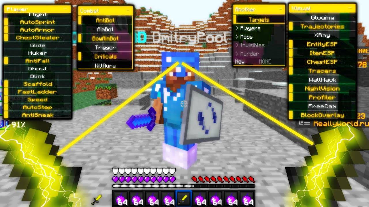 Я скачал ЛЕГАЛЬНЫЕ ЧИТЫ в Майнкрафт! Грифер Шоу с ТОПОРИКА смотреть онлайн