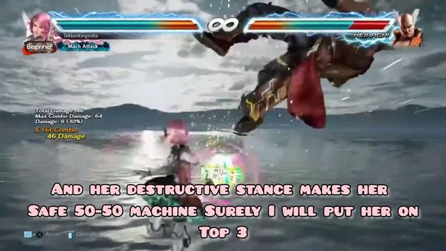 Tekken 7 | Top 5 strongest female characters ( For tournament) смотреть онлайн
