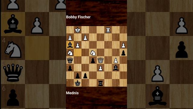 Edmar Mednis Vs Bobby Ficher Chess Championship Match