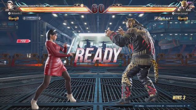 Tekken 8 PS5 Jun Kazama vs KING Ranked Match смотреть онлайн