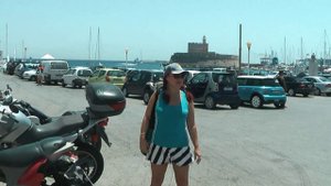 Прибытие на  Родос 2012