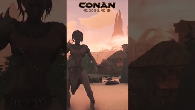 Соблазнительный танец варвара #conanexiles #shorts