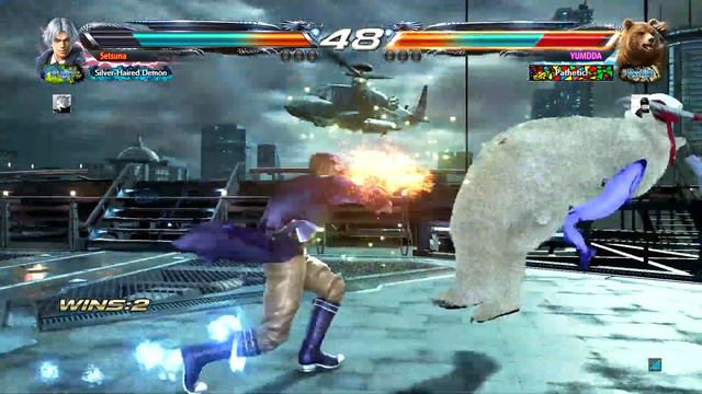 TEKKEN 7 Leeeeeeeeee make kuma go weeeeeeeeeeee смотреть онлайн