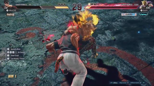 Tekken 8 Marshall Law Earning Coin Online Fights смотреть онлайн