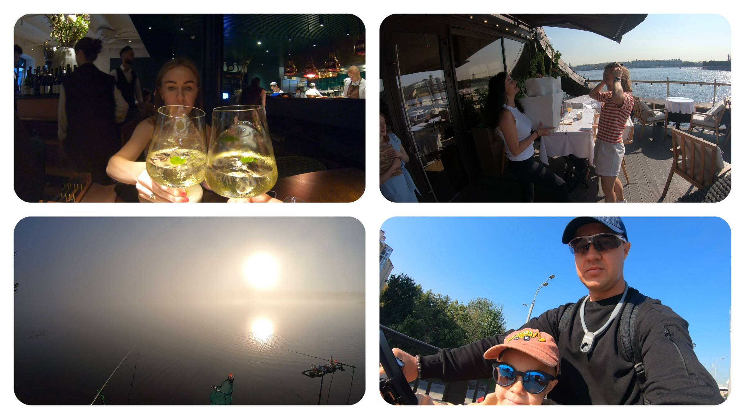 Др Кати в Питере, рыбалка, с Матвеем на велике по Москве / 36 неделя 2024