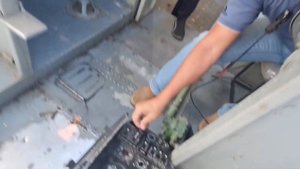 Вертолет Ми-6. Ложный и прерванный запуск правого двигателя.