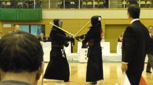 第17回全日本選抜剣道八段優勝大会　1回戦　大河内鉄彦先生（愛知）対下川祐造先生（岩手）