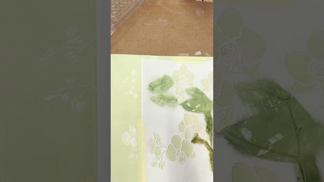 Простые картины акрилом для начинающих .Трафарет для краски