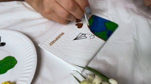 Роспись обложки для паспорта от Alexgrim Studio