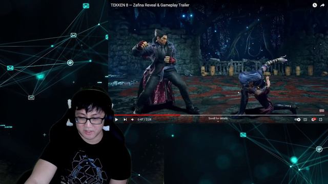 My main Zafina Trailer Reaction! - Tekken 8