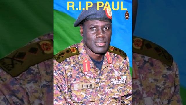 we will miss you Lt.Gen Paul Lokech.