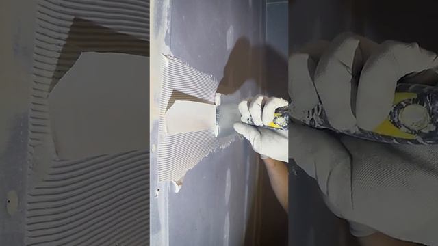 Равномерное нанесение шпаклевки под ленту #спб смотреть онлайн