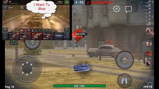 World of Tanks Blitz HellCat Funny смотреть онлайн