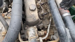 Запуск дизельного двигателя D6DA