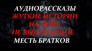 СТРАШНЫЕ РАССКАЗЫ НА НОЧЬ-МЕСТЬ БРАТКОВ