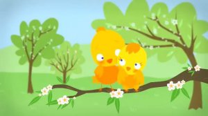Tavaszi szél vizet áraszt (Gyerekdalok és mondókák, rajzfilm gyerekeknek)