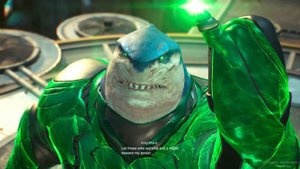 King Shark Becomes Green Lantern Transformation Scene - Suicide Squad Kill The Justice League (2024
