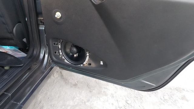 DL-AUDIO Anaconda 165 Coax установка в задние двери гранты