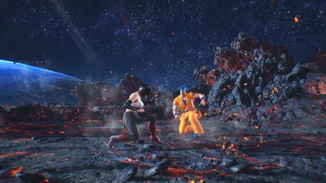 TEKKEN 8 - TIFA vs GOKU Gameplay (Custom Characters) смотреть онлайн