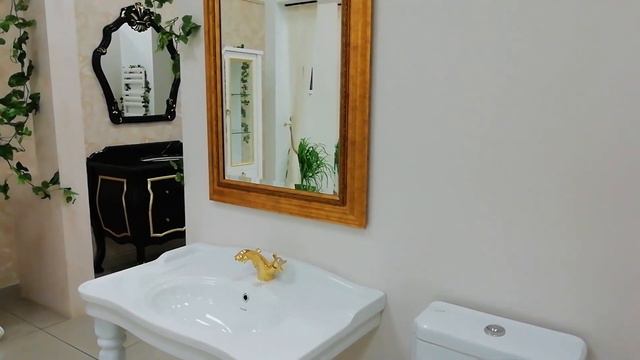 Белая и Цветная сантехника с декором Creavit смотреть онлайн