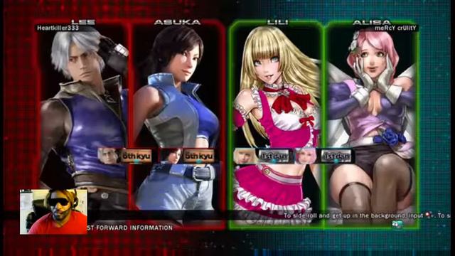 Tekken tag tournament 2 Online (xbox1)live game play. смотреть онлайн