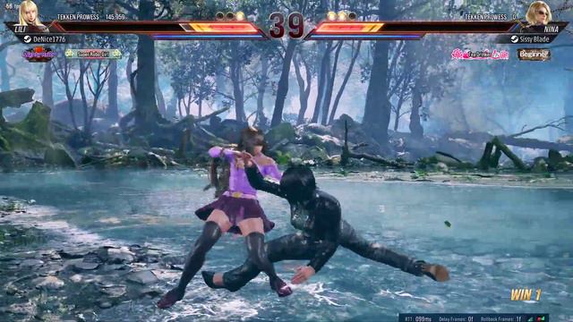 Tekken 8 [Steam]: Lili vs. Nina Player Matches with Sissy Blade (3/3/24) смотреть онлайн