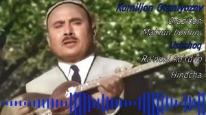 Komiljon Otaniyozov Qo'shiqlari Комилжон Отаниёзов Қўшиқлари.